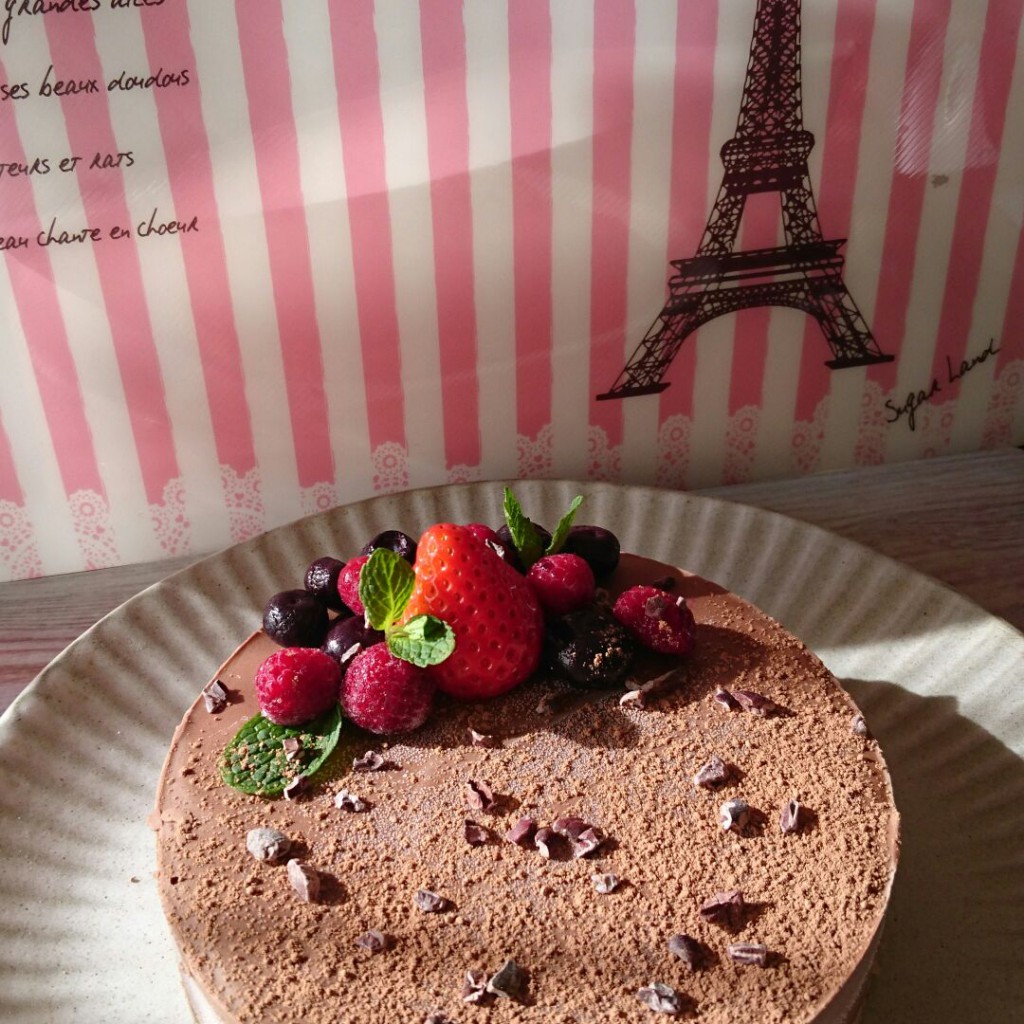 RAWスイーツチョコケーキづくり