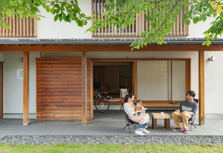 「薪ストーブと土間のあるSIMOKUのモデルハウス」の画像