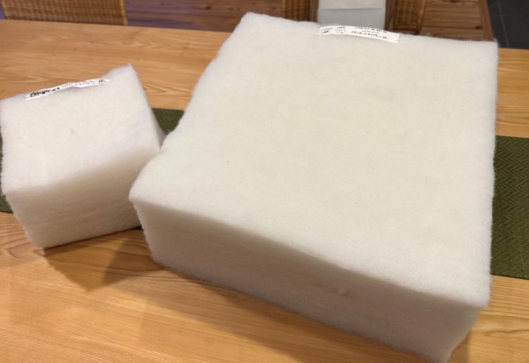 「こだわりの素材：断熱材・サーモウール」の画像