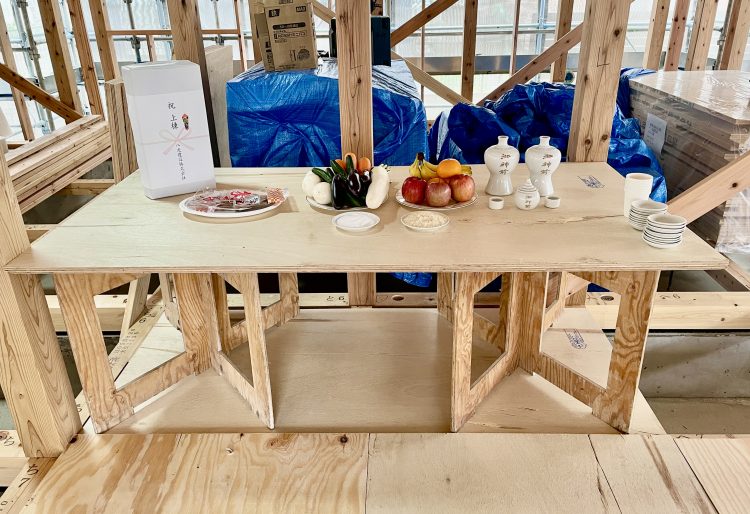 「SIMOKUの家ができるまでの流れ vol.3上棟式」の画像